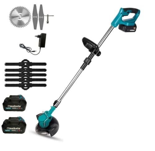 DECESPUGLIATORE ELETTRICO A BATTERIA LITIO 68Vf TAGLIAERBA TAGLIABORDI RASAERBA.