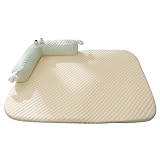 ZDAGELD Kühlendes Haustier-Schlafsofa in L-Form mit Kissen (65 x 50