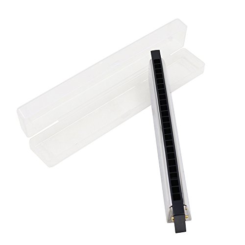 KKmoon 24 buracos Tremolo gaita boca órgão chave de C para alunos iniciantes