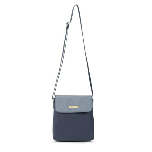 Image of Caprese Fergi Large Crossbody Bag for Women with Adjustable Strap | Versatile Handbag with Zipper & Magnetic Button Closure for Everyday Use, Travel, & Special Occasions