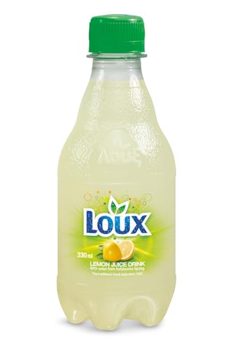 Loux | Greek Soft Drink | Lemon | Pack of 12 | 330ml