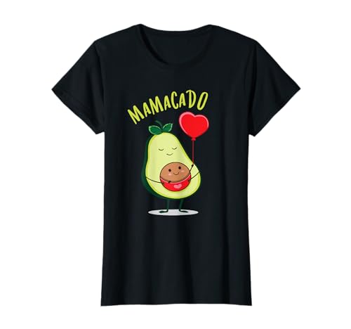 Regalo per madri avocado pancione incinta mamacado Maglietta