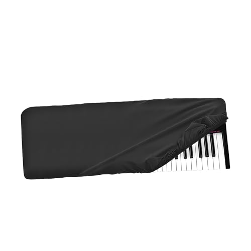 Musiin 61 keys piano keyboard dust cover, compatible with Native Instruments KONTROL S61,V-COMBO VR-09-B,M-Audio Oxygen 61, Luxury Chinlon Anti-dust & Scratch-proof, Smooth Touch & Custom Fit