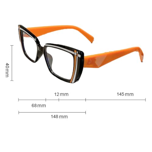 Lunettes œil de chat vintage pour femmes aux finitions soignées - 2