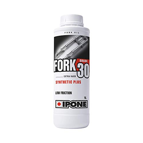 IPONE - Aceite para Horquilla Moto - Fork 30 - Semisintético - Anti-Fricción y Anti-Emulsión-Listo para Usar- 1 Litro