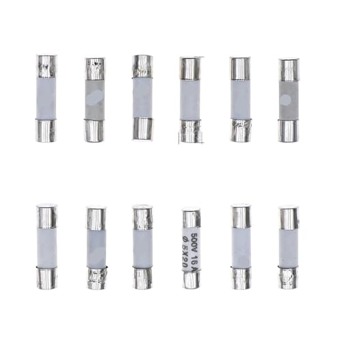 Fusible céramique 5x20mm rapide en lot de 240 pièces pour protection électrique