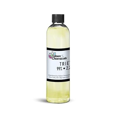 Triethanolamine (Tea) for Cosmetics 250 mL 99% pH Balancer, Surfactants DIY Skincare and Cosmetic Products by Talsen Chemicals