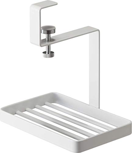 YAMAZAKI Soap dish, Steel, White, standard size