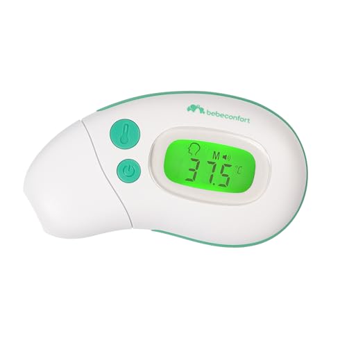 Thermomètre bébé sans contact pour mesurer la fièvre la nuit sans réveiller le nouveau-né