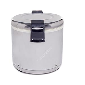 Thunder Group SEJ22000 Stainless Steel 50-Cup Rice Warmer