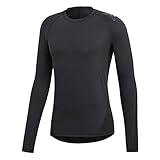adidas Men's Training Alphaskin Sport Long Sleeve Tee, Black, X-Large