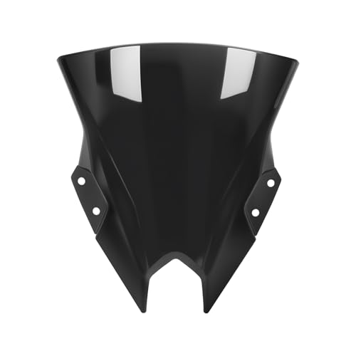 PIKPOP Windshield for 2024 2025 2026 NINJA500, NINJA500 SE, 15'' Motorcycle Front Fairing Windscreen Deflector Protector for Ninja 500, Ninja 500se - Ninja 500 Accessories (Black)