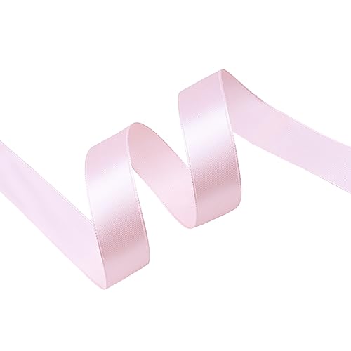 VATIN Rose Gold Satin Ribbon Polyester 20mm X 23m(25 Yards) Craft Fabric Ribbon Perfect for Gift Wrapping,Hair Bow,Party Balloon Trimming - Image 2