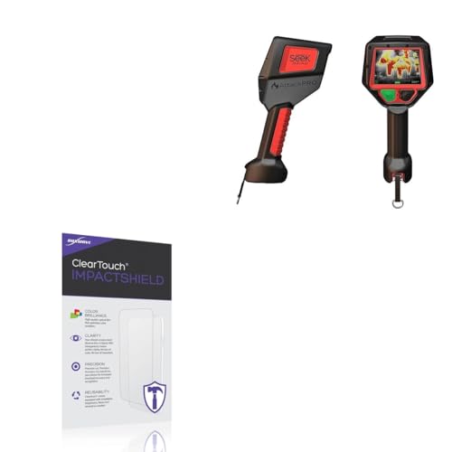 BoxWave Screen Protector Compatible with Seek Thermal Attack Pro+ - ClearTouch ImpactShield (2-Pack), Impenetrable Screen Protector Flexible Film