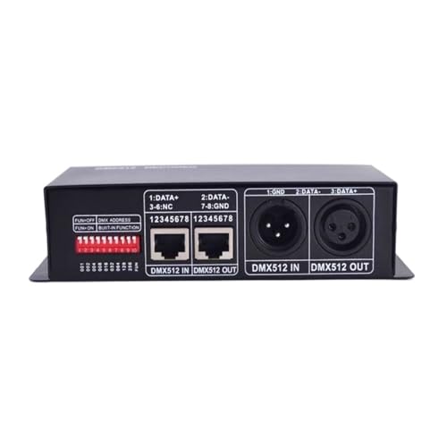 Décodeur DMX512 RVB 3x8A pour contrôle de ruban LED