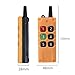 DC12V 24V 36V 6CH 433M RF Wireless Remote Control Switch Radio Receiver Module 10A Relay Industrial+3M Antenna（1 * 300m Transmitter）