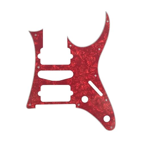 Pickguard de guitare pour remplacer une plaque usée autour du micro de guitare
