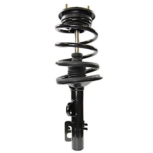 Image of Detroit Axle - AWD Front 6pc Struts Kit for 05-07 Ford Five Hundred Mercury Montego, 2 Struts & Coil Spring 2 Sway Bar Links 2 Outer Tie Rods 2005 2006 2007 Replacement Suspension