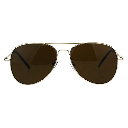 Mens Police Officer Biker Metal Wire Rim Pilots Sunglasses