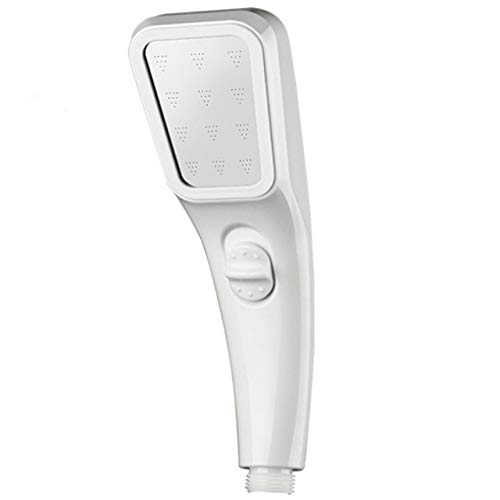Shrinika Switch Shower Head Water Saving Pressurized Shower ABS Plastic Bath Hand Hold(shower