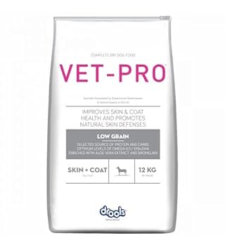 Vet PRO Skin & Coat Adult Dry Dog Food, Chicken Flavor, 12 KG
