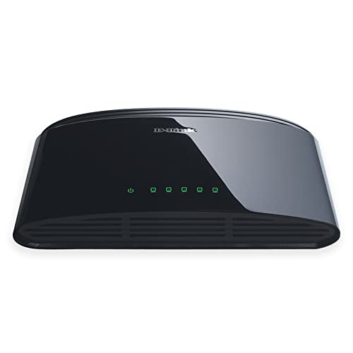 Photos - Switch D-Link 5-Port Fast Ethernet Desktop  DES-1005E 