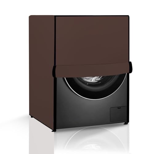 Image of The Furnishing Tree Washing Machine Cover Coffee Compatible for Bosch 6 Kg Fully-Automatic Front Loading WLJ2026SIN - D x W x H : ( 48.3x61x86.4 CM )