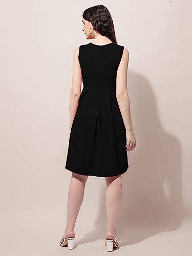 Image of OOMPH! Women's Polyester Blend A-Line Mini Dress