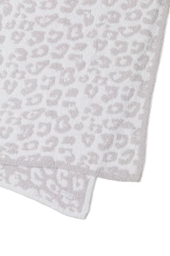 Image of Barefoot Dreams CozyChic Barefoot in the Wild Throw, Cream-Stone, 54 inchx72 inch