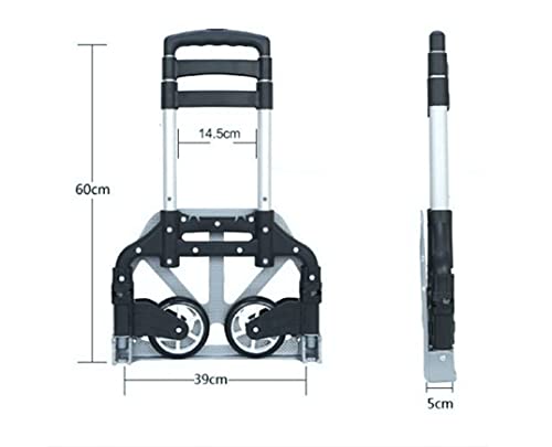 Carretilla plegable de aluminio 165 lb premium Karman miniatura 5