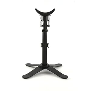 Horse Hoof Stand, 2-in-1 Farrier Hoof Stand with Adjustable Height, Interchangeable Cradle & Post Support for Front & Hind Legs, Metal Body Construction Hoofjack