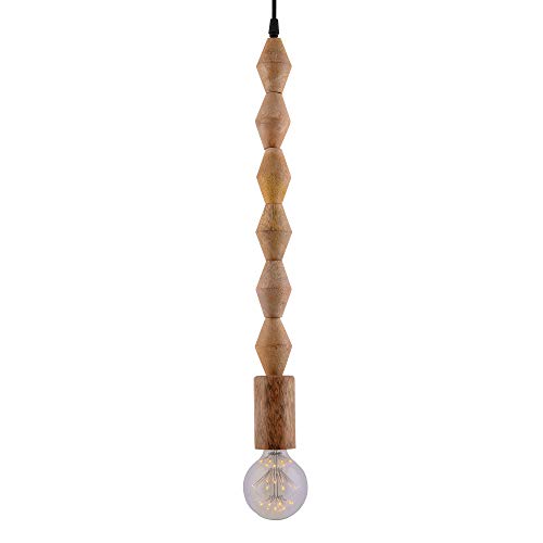 Image of Homesake Ceiling Hanging Light Natural Diamond (Beige),Wood