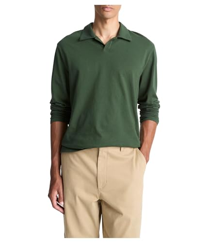 Vince Men's Garment Dye L/S Johnny Collar - Main Image