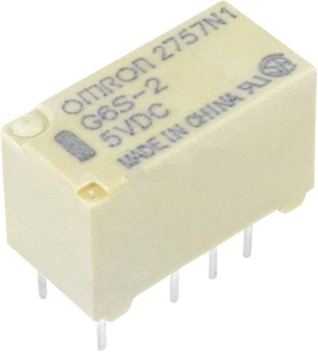 Relais G6S-2-24VDC Mini Commutateur de Commande Industrielle pour Carte PCB