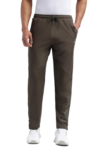 Image of Reebok Men's Track Pants - Performance Trackpants 3 E - Durable Polyester Gym & Training Pants
