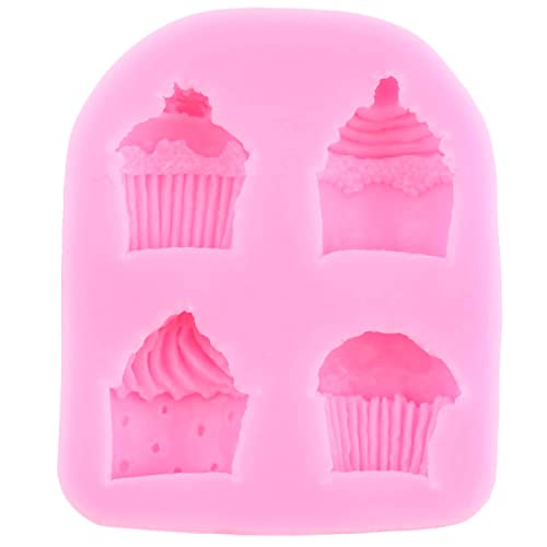 Mujiang Ice Cream Cones Silicone Mold Donut Fondant Molds For Cake Decorating Cupcake Topper Chocolate Popsicle Candy Cake Pop Polymer Clay Gum Paste Set Of 4 #TOP5