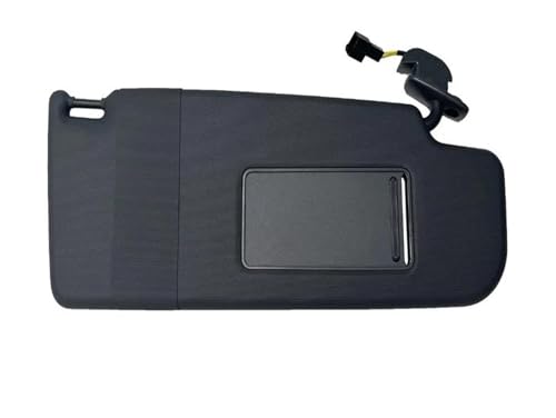 Pare soleil Skoda Superb 2000 à 2008 noir haut de gamme avec miroir de courtoisie passager