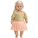 LUNDBY Bambola parlante grande – Victoria Doll bionda – Giocattoli educativi – 24 frasi in 6 lingue – Bambole per ragazze e ragazzi – Bambola da 18 pollici (45 cm | 45 cm) – Età 3+