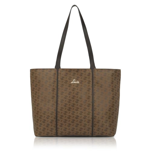 Image of Lavie Women's Mono LL Meghan Tote Bag for Women | Tote Handbag for Work | Ladies purse | Stylish Shoulder Bag | Gift for Women