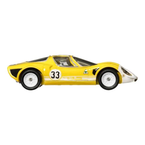 Hot Wheels Car Culture Circuit Legends Alfa Romeo 33 Stradale miniatura 4