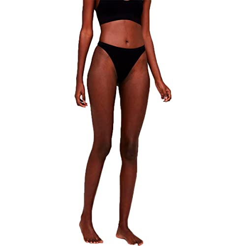 Hering Sem Costura, Calcinhas Fio Dental Feminino, Preto (Black), G