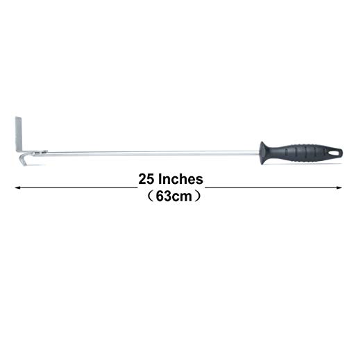 Rastrillo para cenizas MSY BIGSUNNY 18 pulgadas acero inox miniatura 3