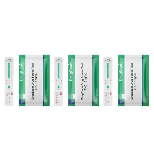 Drugexam 3 Pack - Drugexam Made In Usa Most Sensitive Marijuana Thc 15 Ng/Ml Single Panel Drug Test Kit thumb #2