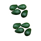 Cabilock 8 STK Obst-Modell kunstobst künstliche früchte Schaufensterdekoration Obstmarkt-Dekoration wohnungsdeko Fake Food realistische Frucht Obstküchendekor künstliche Avocado Plastik