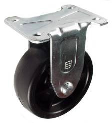 Mapp Caster Q5040R01HDP, 4 x 1-1 4 Heavy Duty Plastic Wheel Rigid Caster - 300 lbs Capacity
