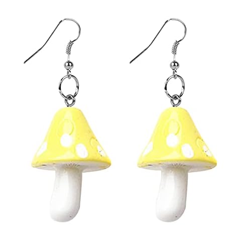 Baohao Mushroom Drop Dangle Earrings Cover