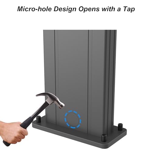 Borne de recharge extérieure arquée anti-collision pour voiture électrique avec cadenas à code