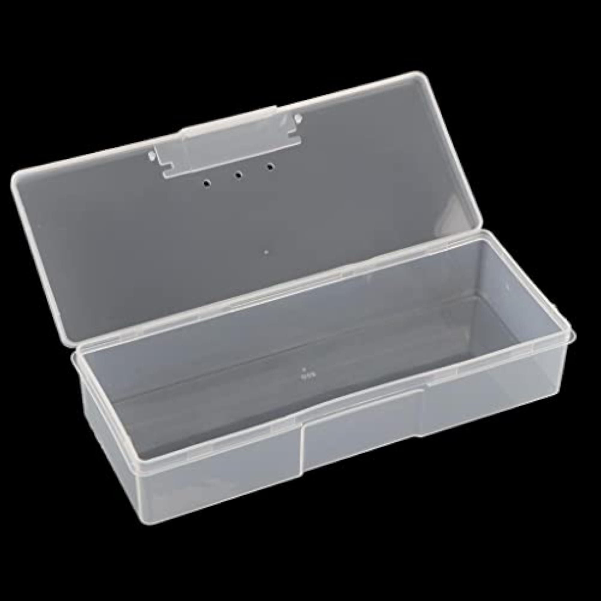 4xABS Transparent Storage Box with Lid