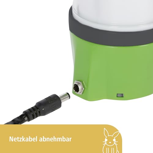 Kerbl Pet beheizbare Kleintiertränke NoFrost Superior 2.0, Wassertränke, grün, Kunststoff, Kleintiere, doppelwandig isoliert, bis -20°C frostfrei