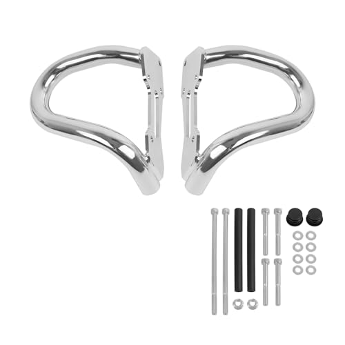 Crash Bars Kawasaki W800 W650 en chrome poli éclatant pour une protection élégante du moteur